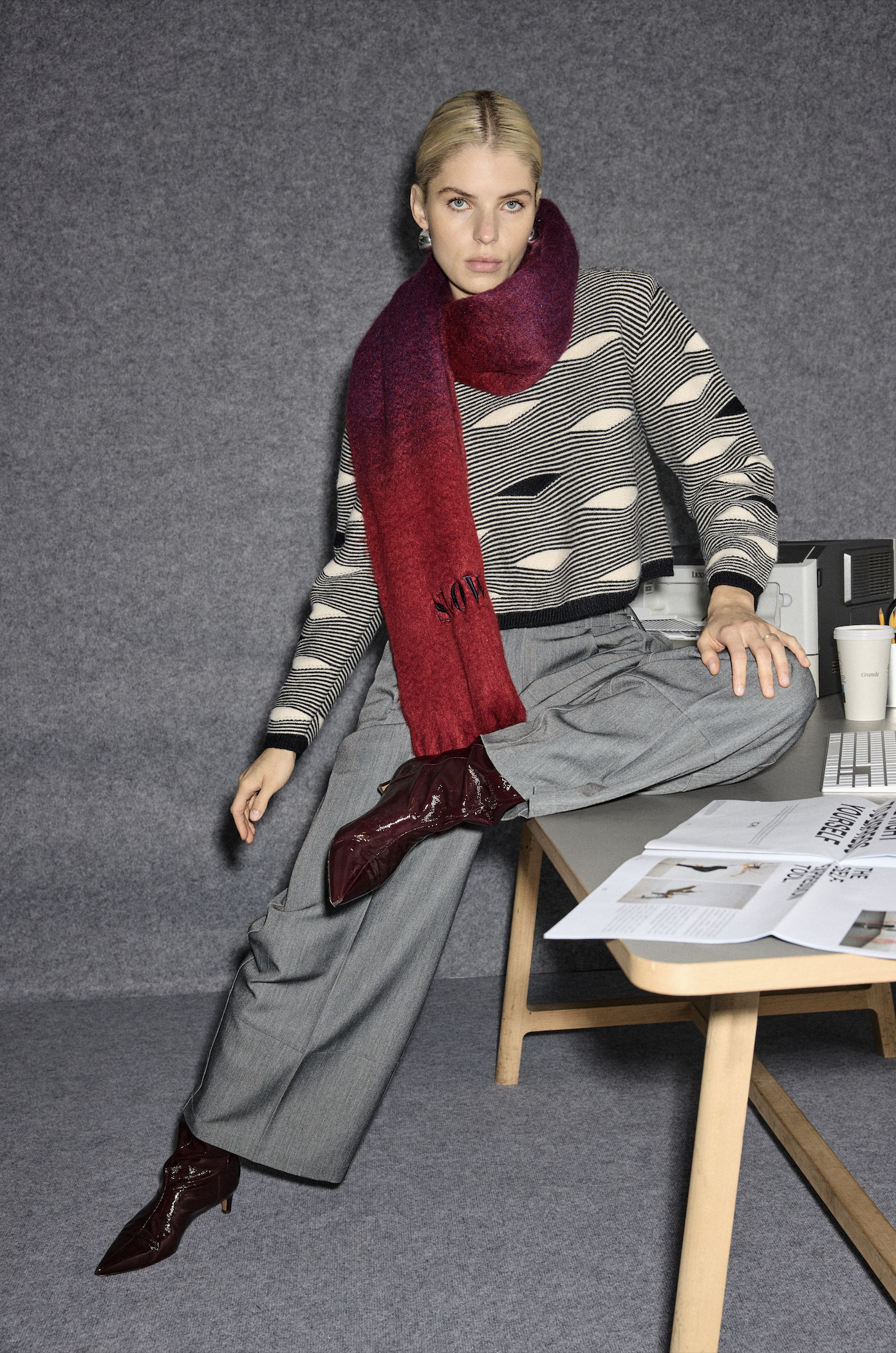 Pull crop épaulette ICHI