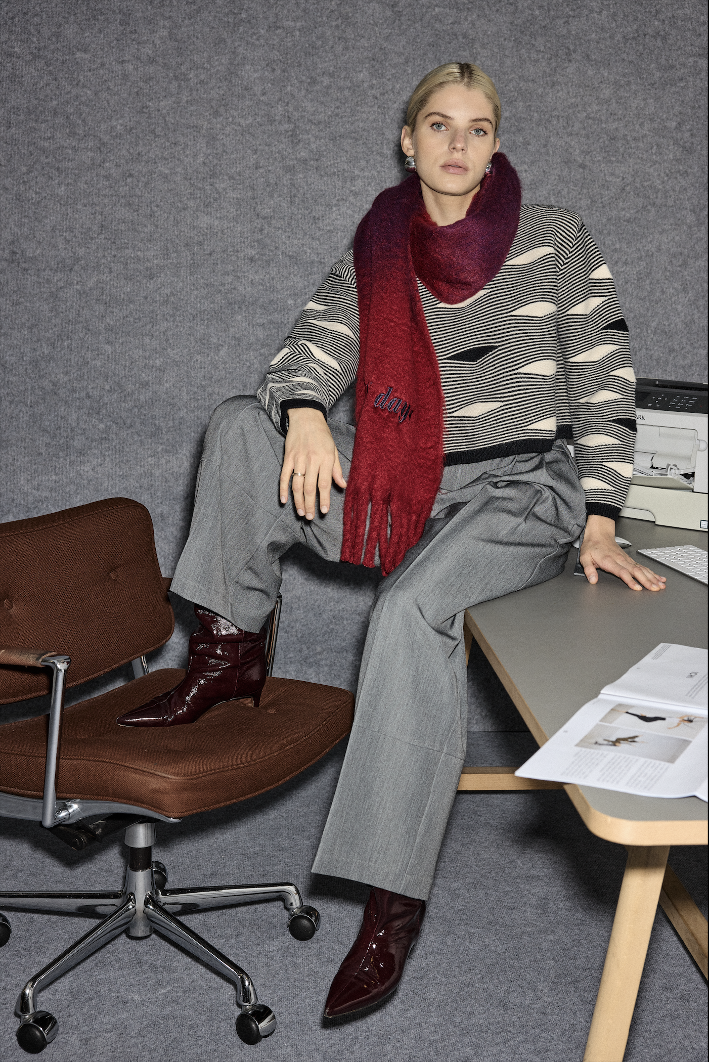 Pull crop épaulette ICHI