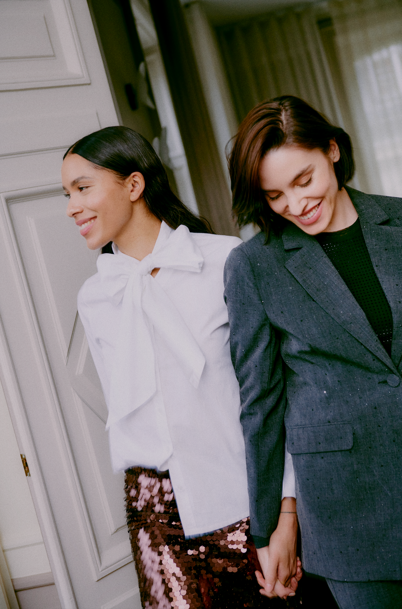 Blazer costume strass B.Young