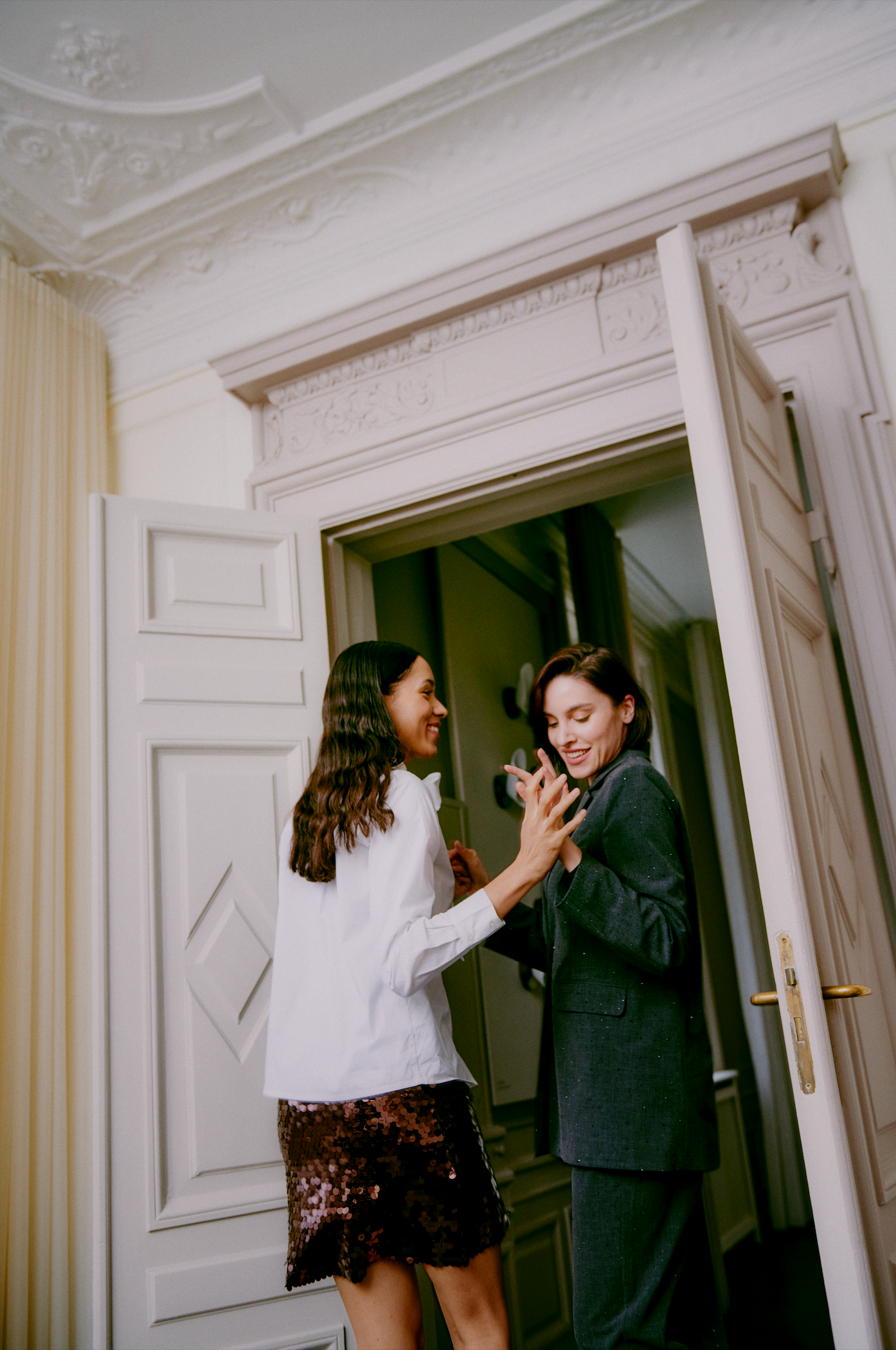 Blazer costume strass B.Young