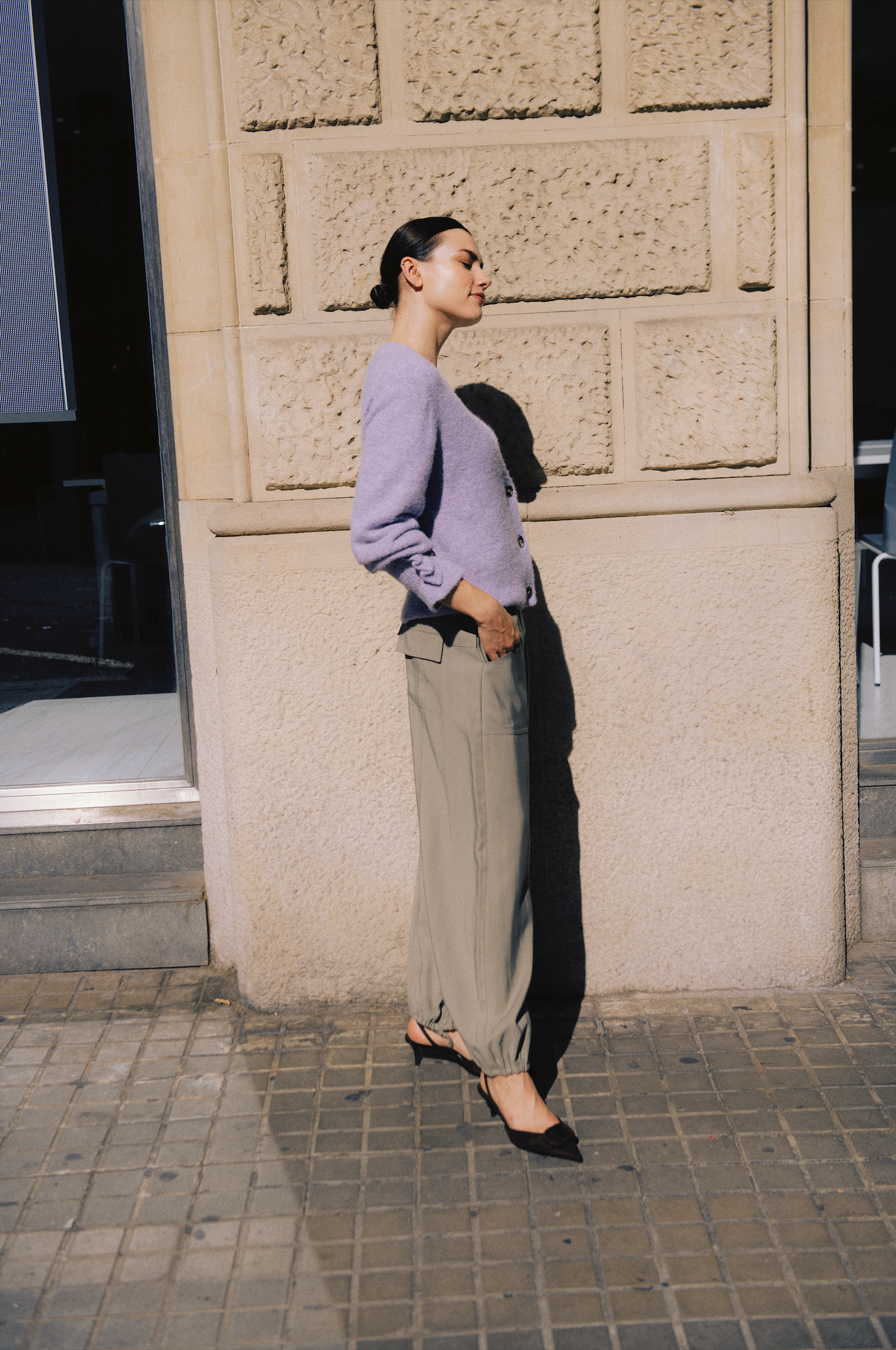 Gilet/pull détail manches B.Young