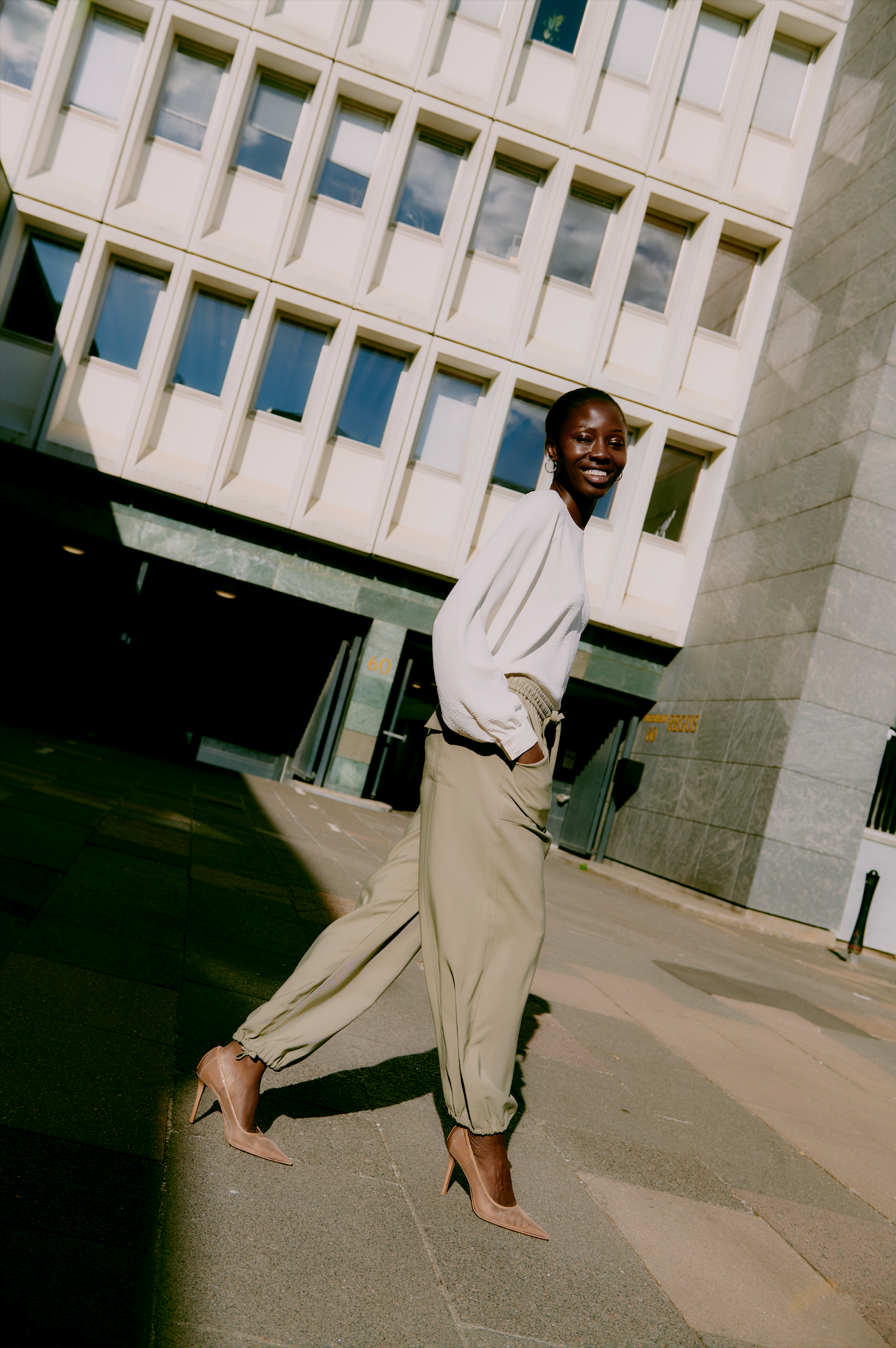 Pantalon fluide B.Young