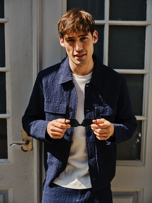 Veste seersucker Casual Friday