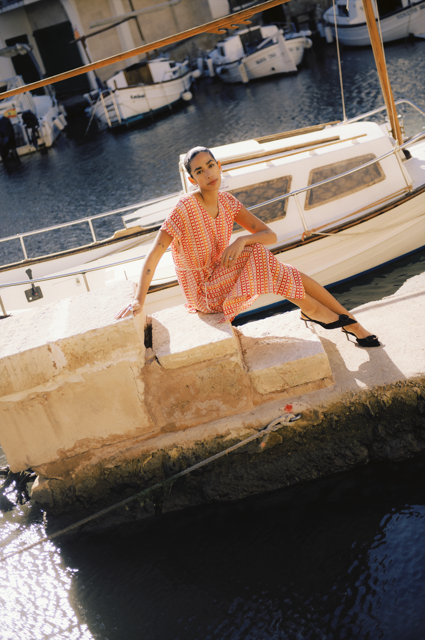 Robe maille doublé B.Young