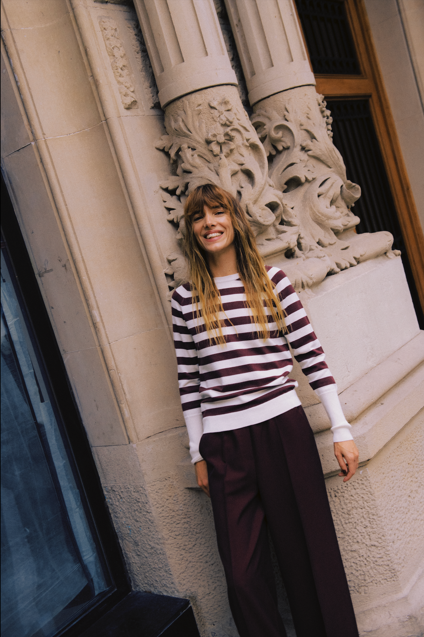 Pantalon ensemble bordeaux B.Young