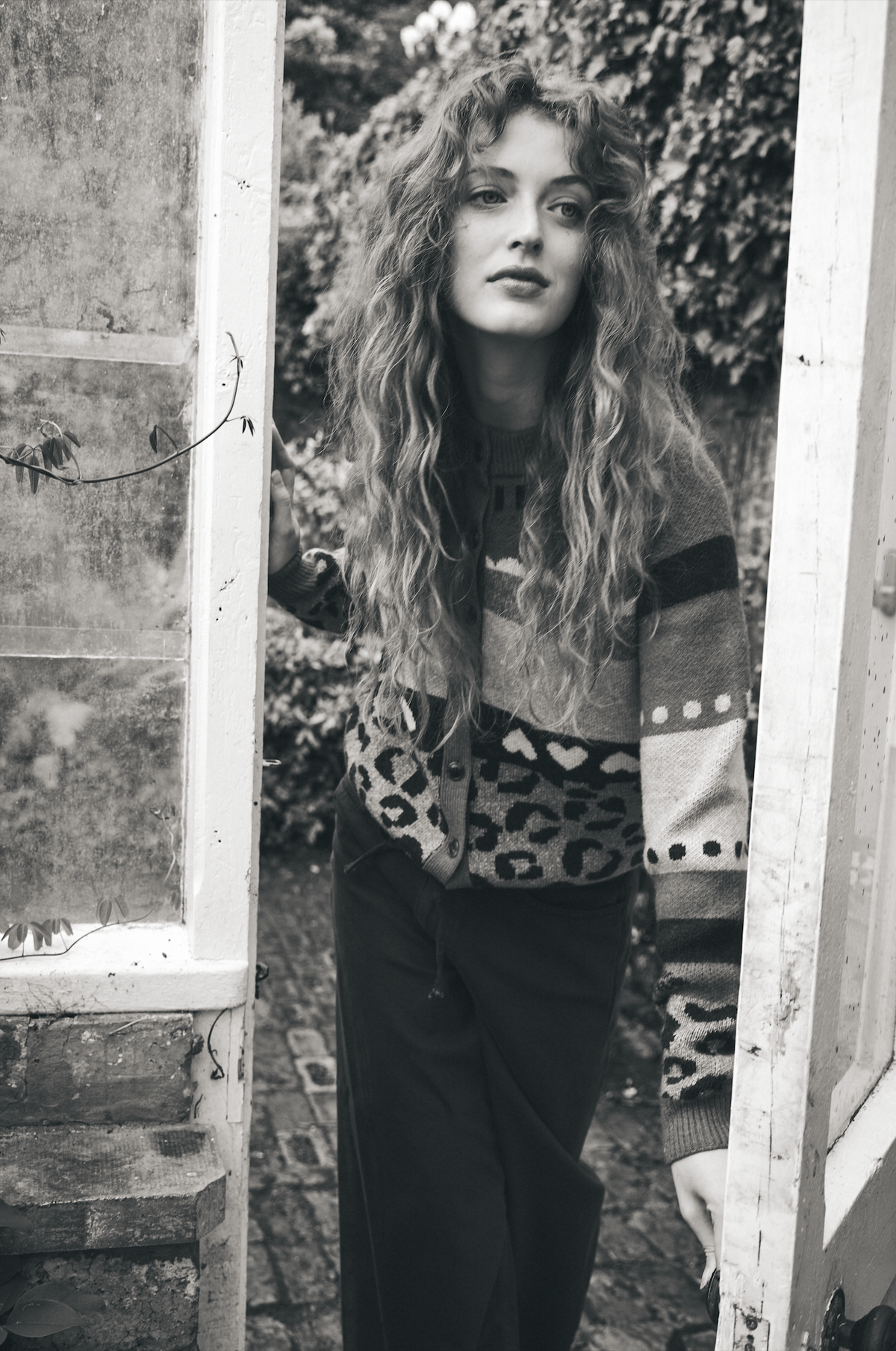 Gilet/ pull motifs ICHI