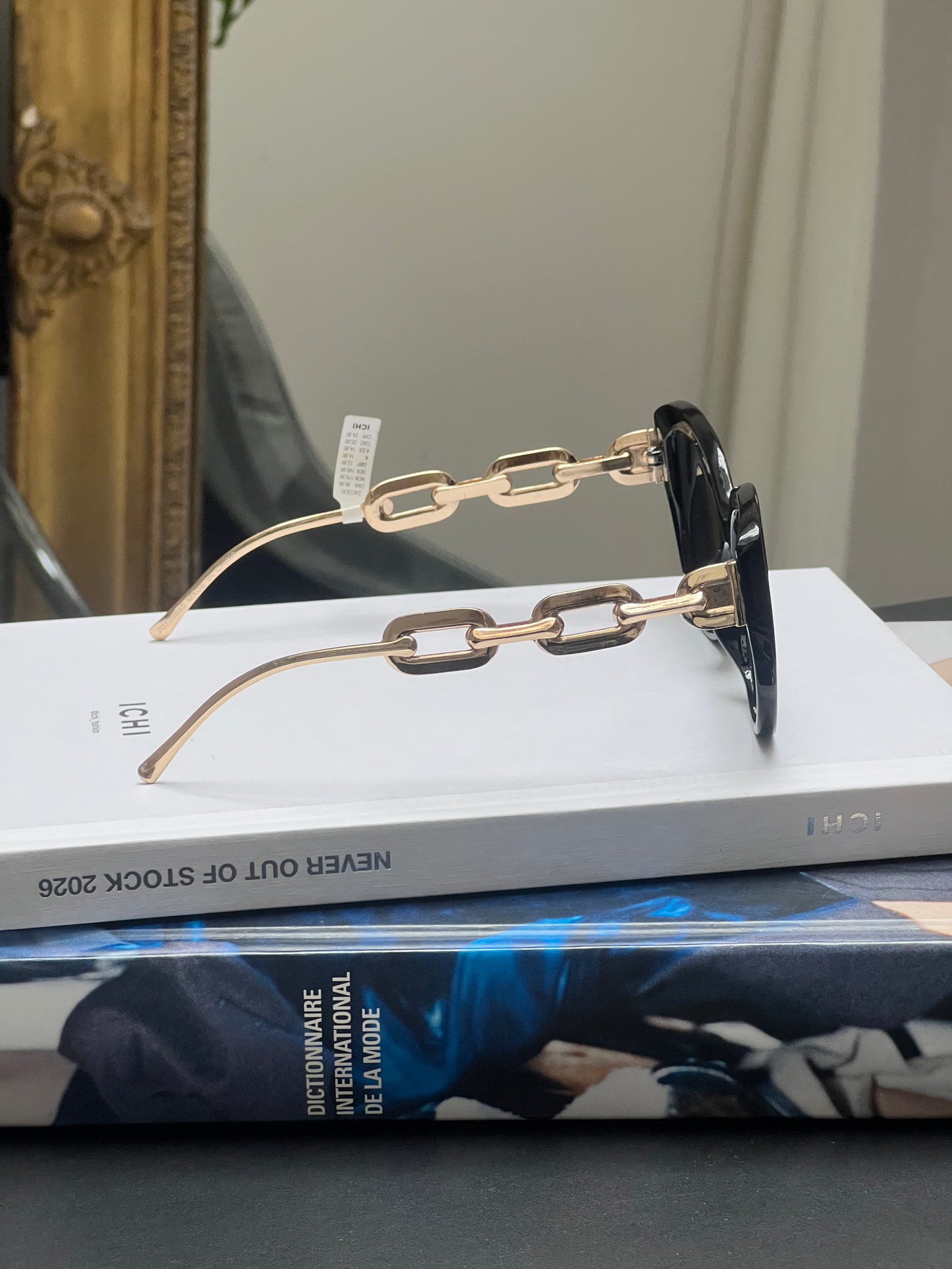 Lunettes branches dorée ICHI