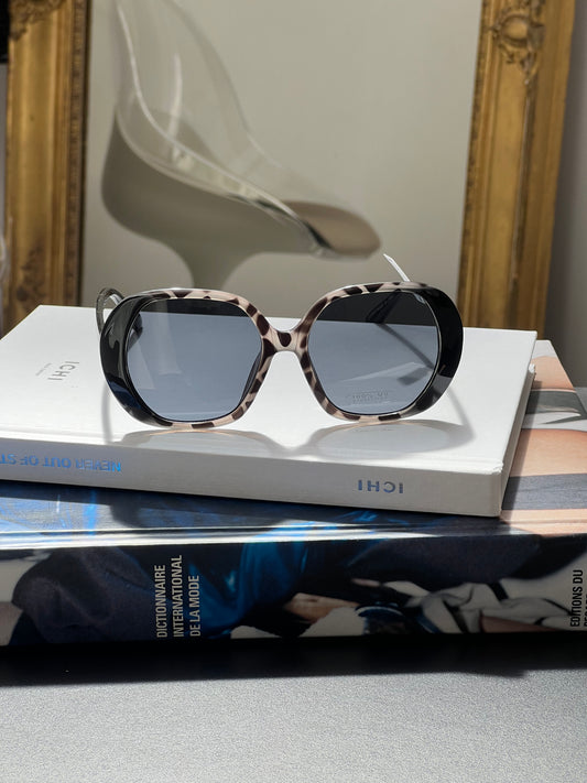 Lunettes noir léopard ICHI
