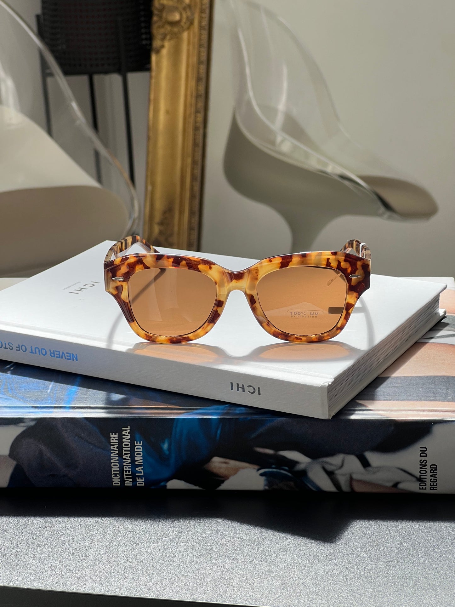 Lunettes écailles marron ICHI