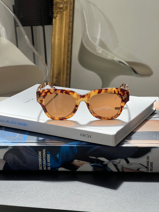 Lunettes écailles marron ICHI
