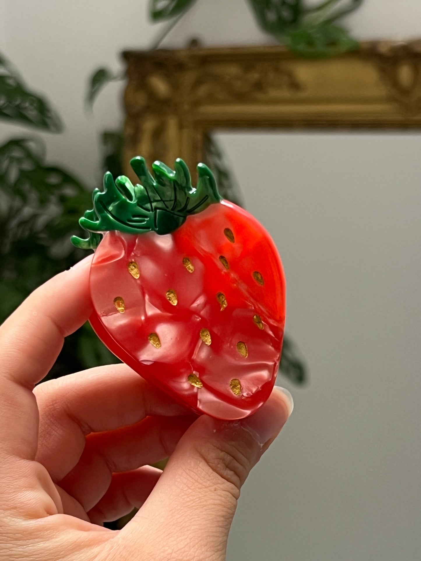 Pince à cheveux - Fraise