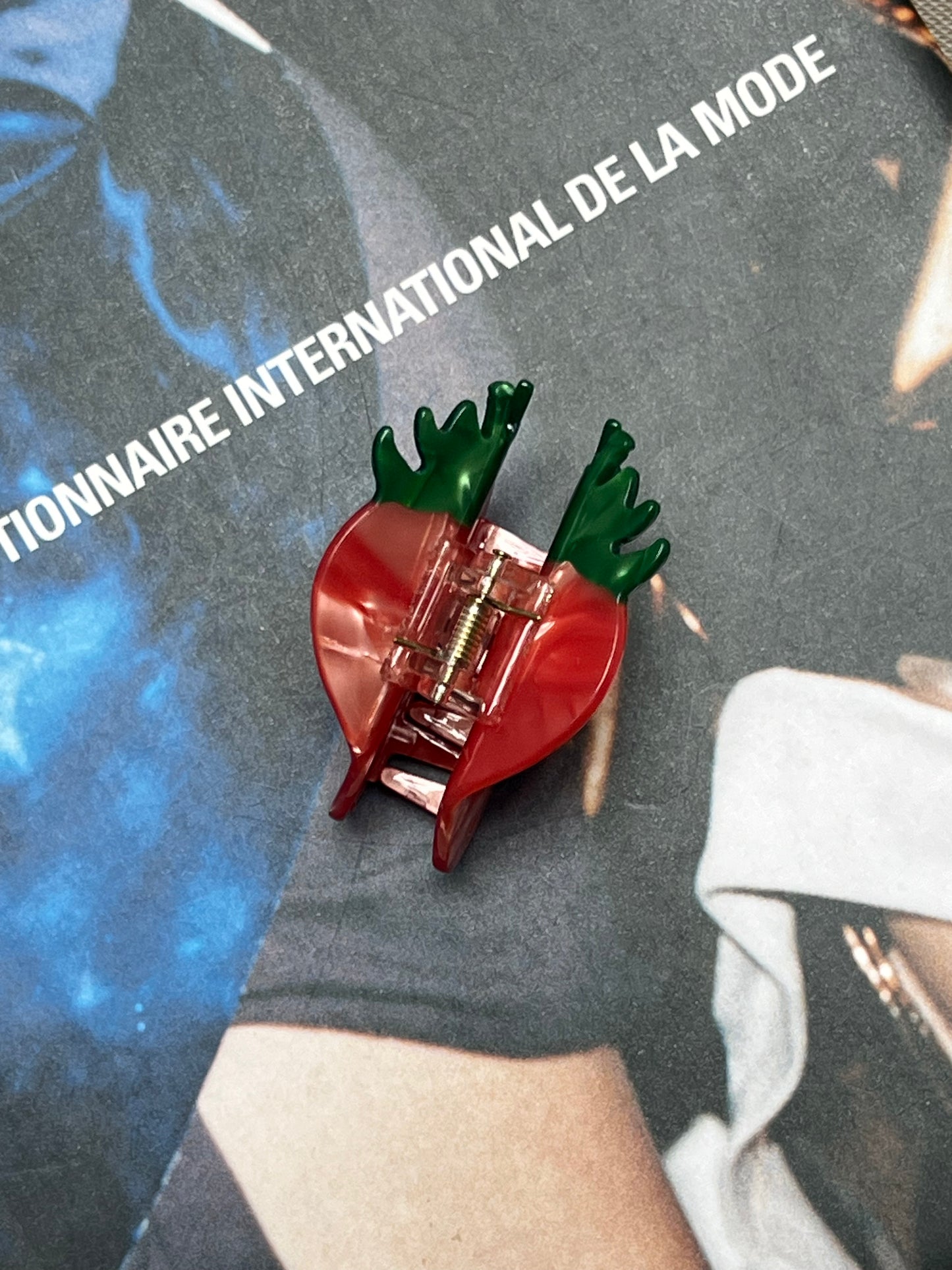 Pince à cheveux - Fraise