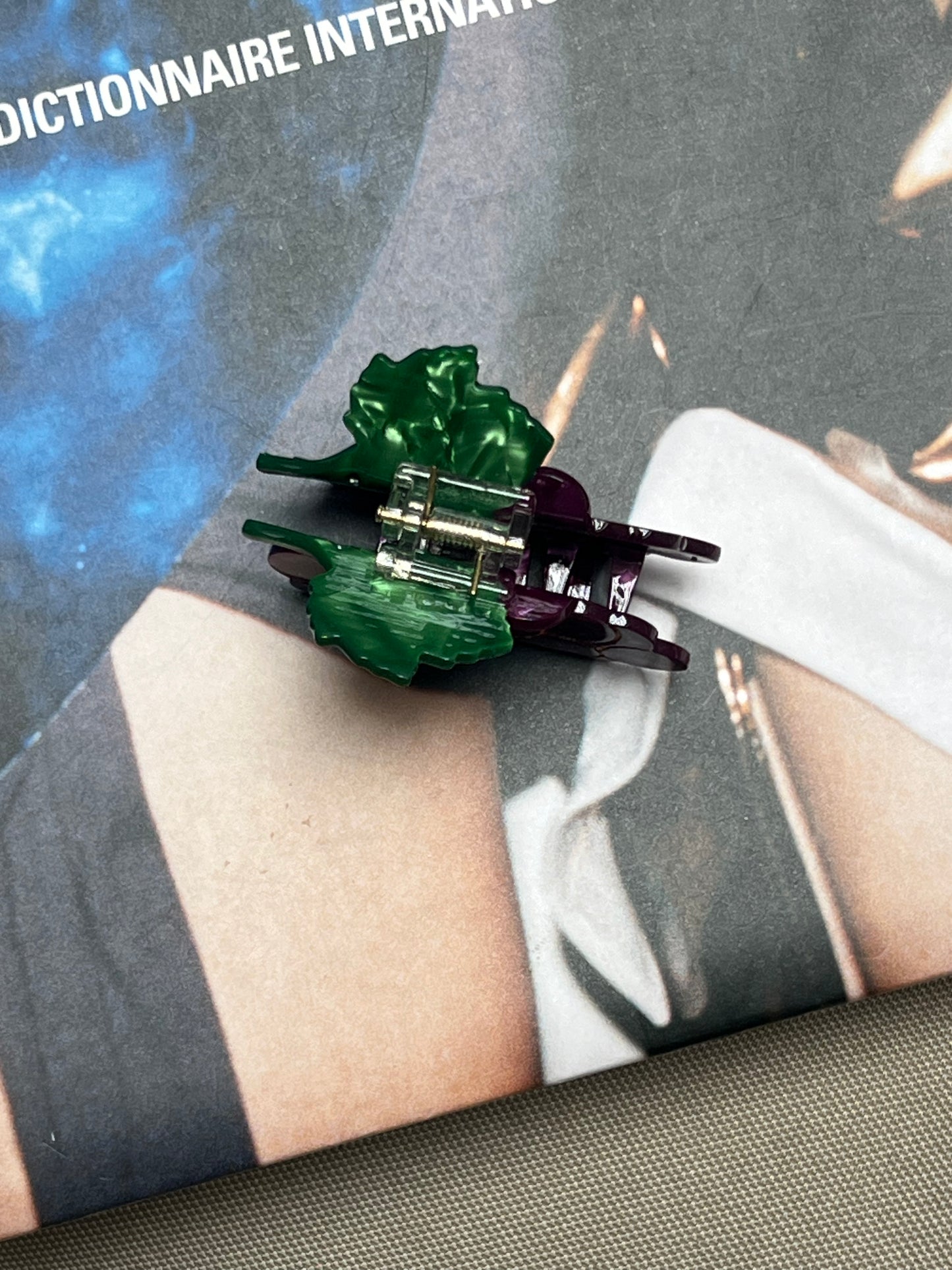 Pince à cheveux - Raisin