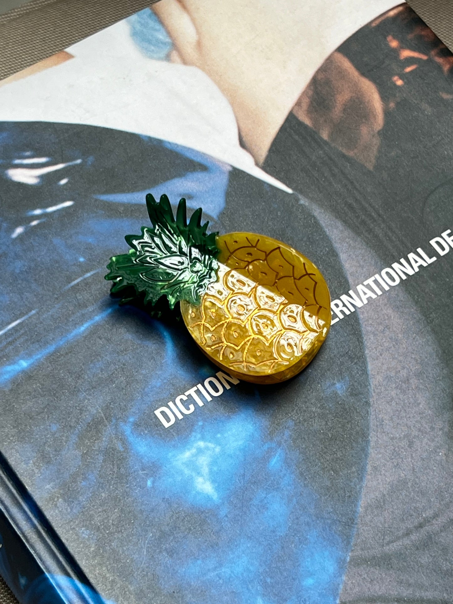 Pince à cheveux - Ananas