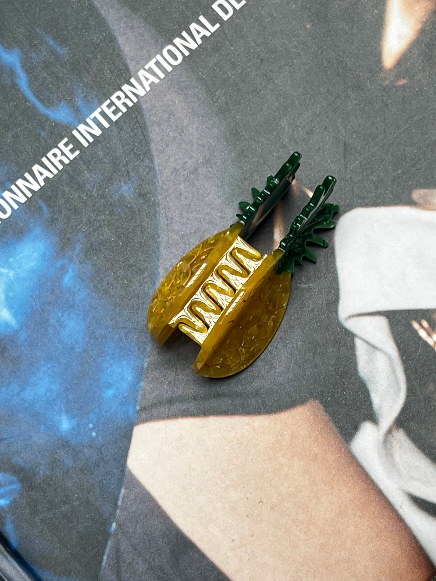 Pince à cheveux - Ananas