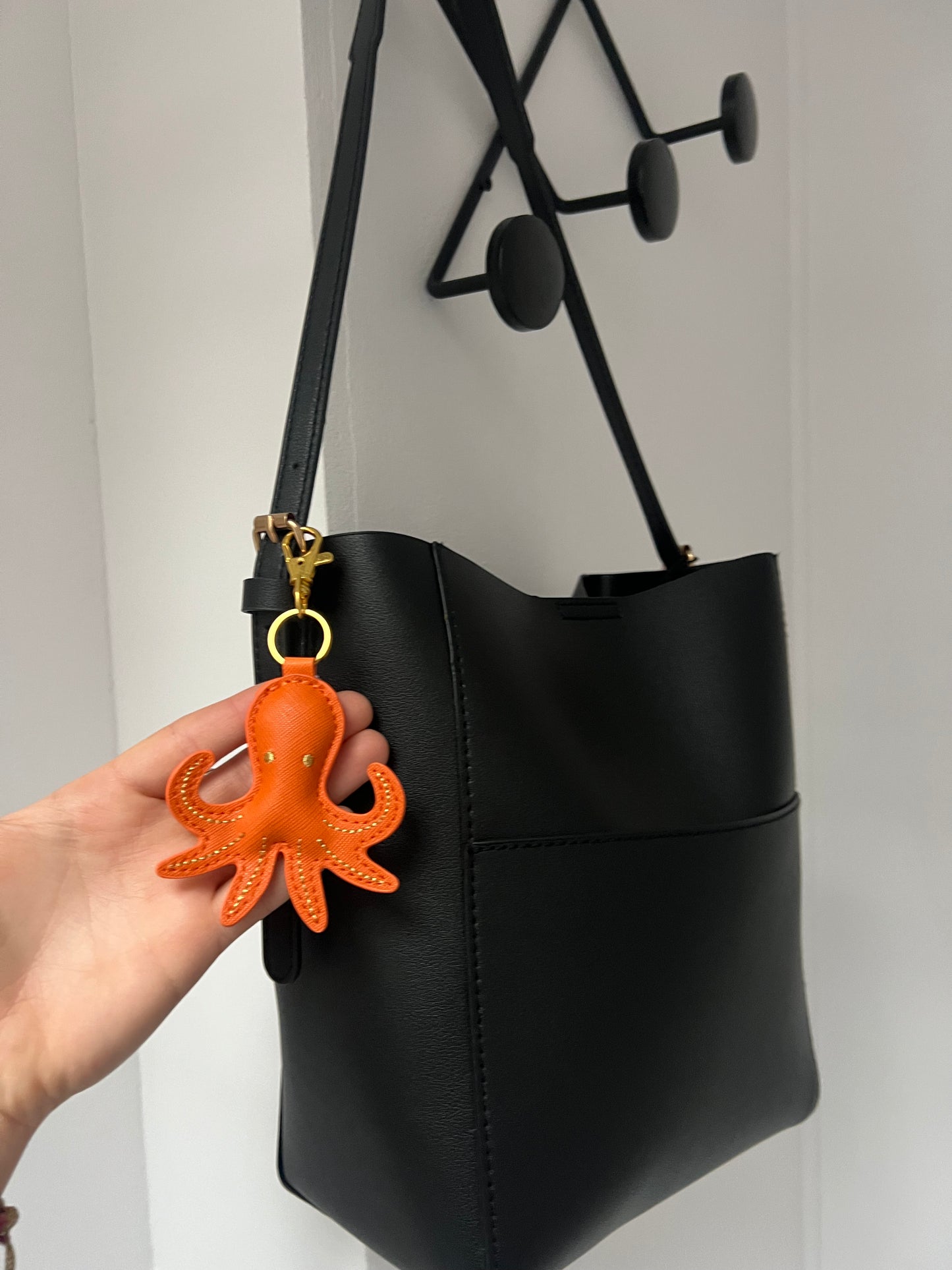 Accessoire de sac/ porte clé poulpe ICHI